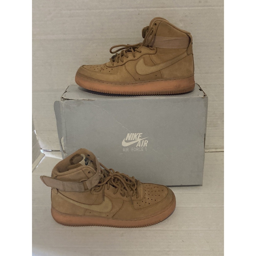 Nike Air Force 1 High '07 LV8 WB Flax Wheat 2016 Size 9 Men's no box j65